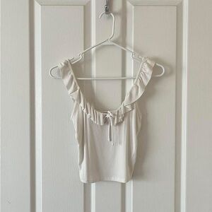 Forever 21 Ruffle Strap Top